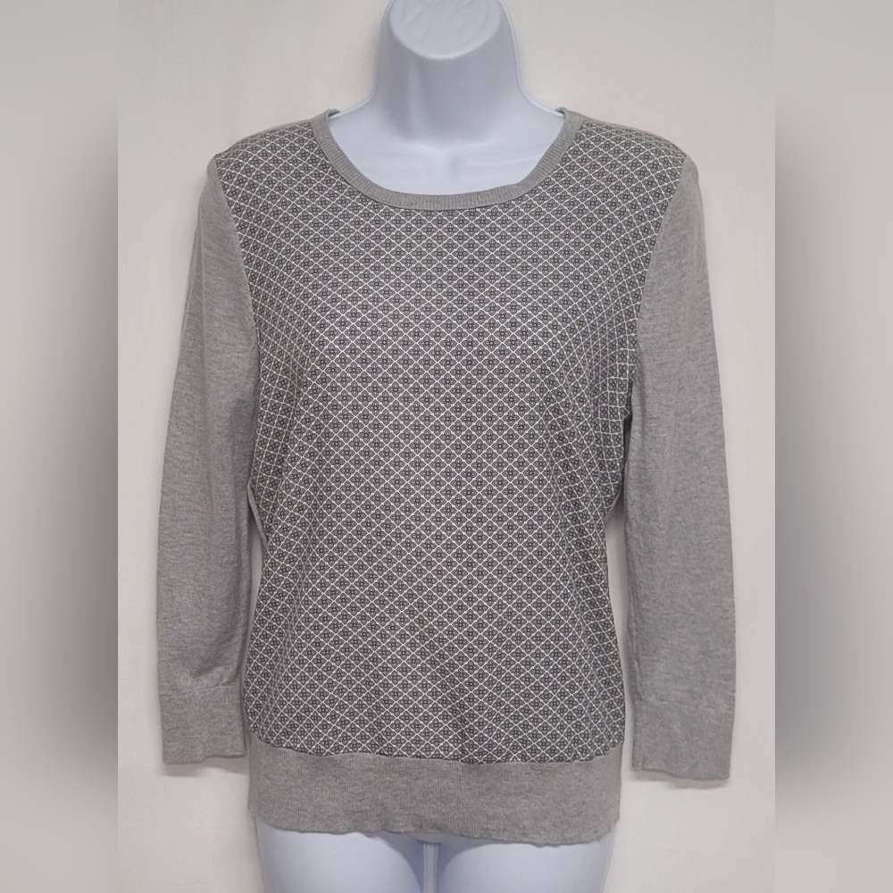 Ann Taylor XS Top Geometric